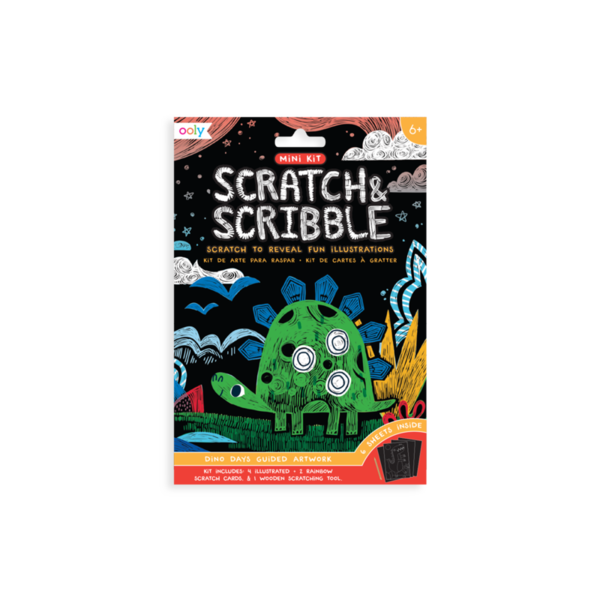 OOLY Scratch & Scribble Mini Kit (6+)