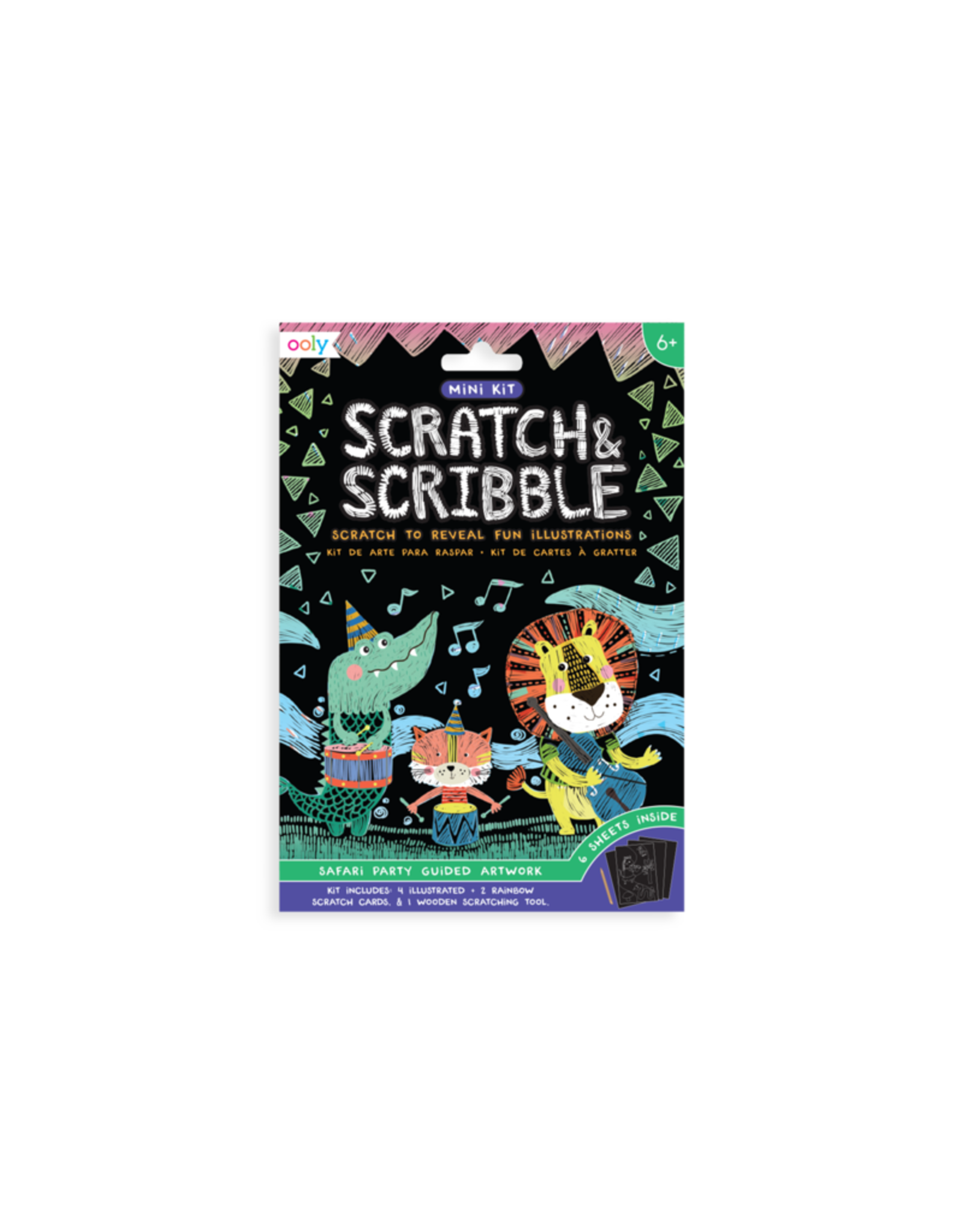 OOLY Scratch & Scribble Mini Kit (6+)