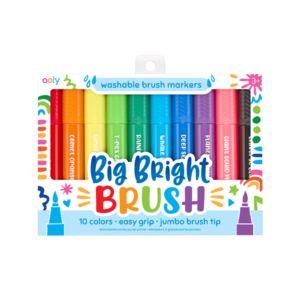 OOLY Big Brush Markers - 10 pack (3+)