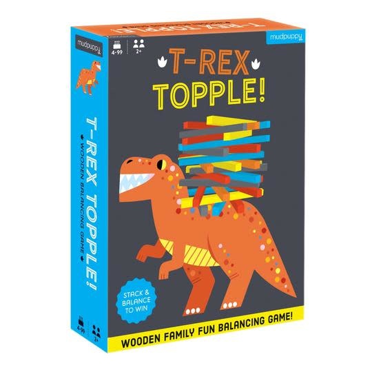 Mudpuppy T-Rex Topple! Balancing Game (4+)