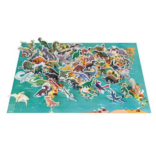 Janod Educational Dinosaur Puzzle (200 pcs) 6+