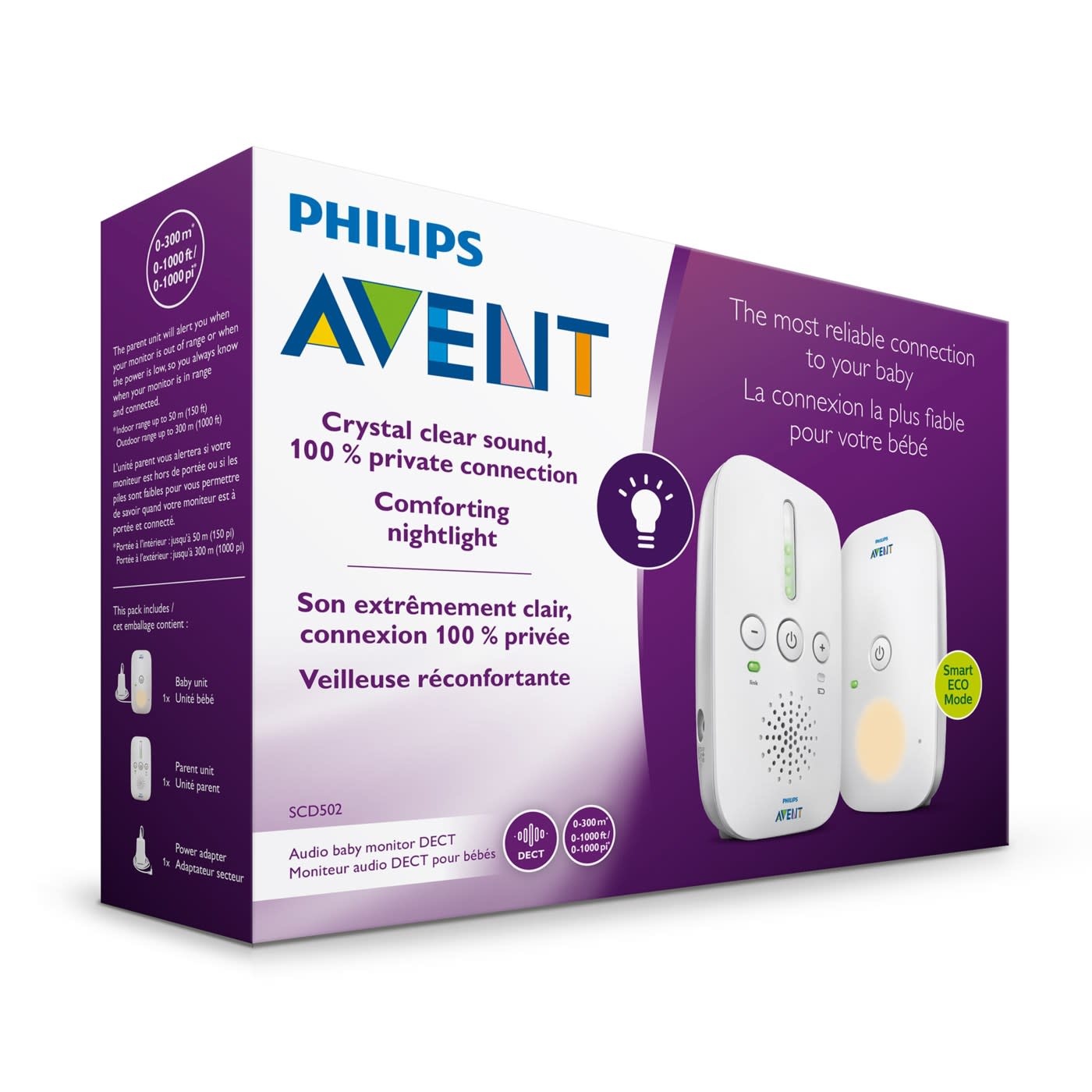 Philips Avent Audio Baby Monitor DECT