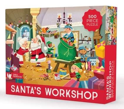 Gibbs Smith Santa's Workshop by Greg Paprocki (500 pcs)