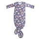 Copper Pearl Copper Pearl Knotted Kimono Gown (0-3 months)