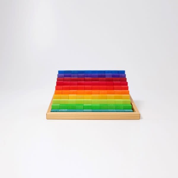 Grimm’s Stepped Counting Blocks - 100 pcs (4+)