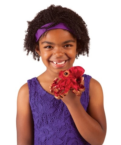 Folkmanis Mini Red Octopus