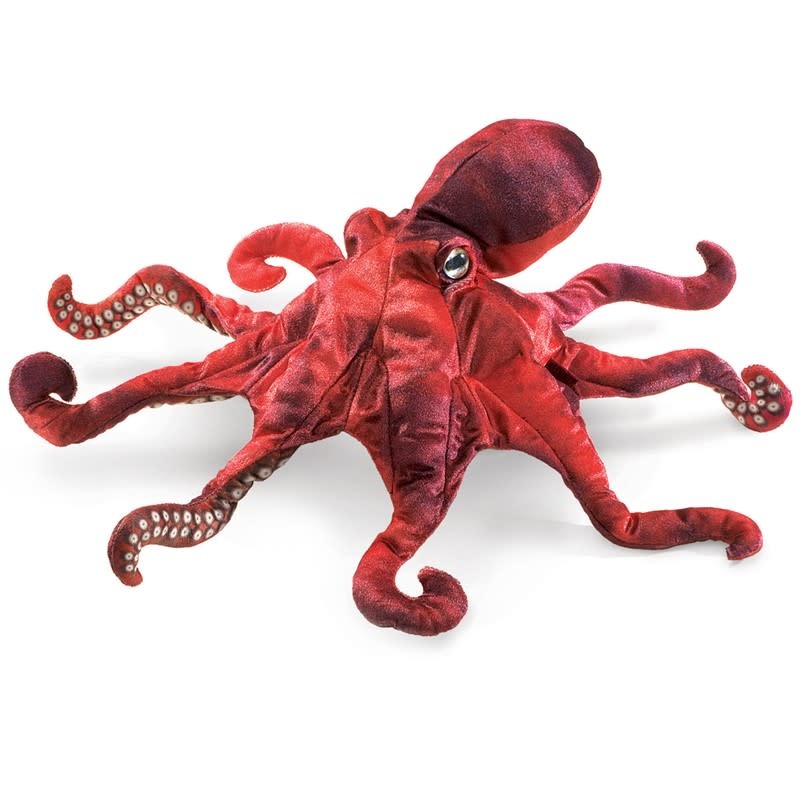 Folkmanis Red Octopus