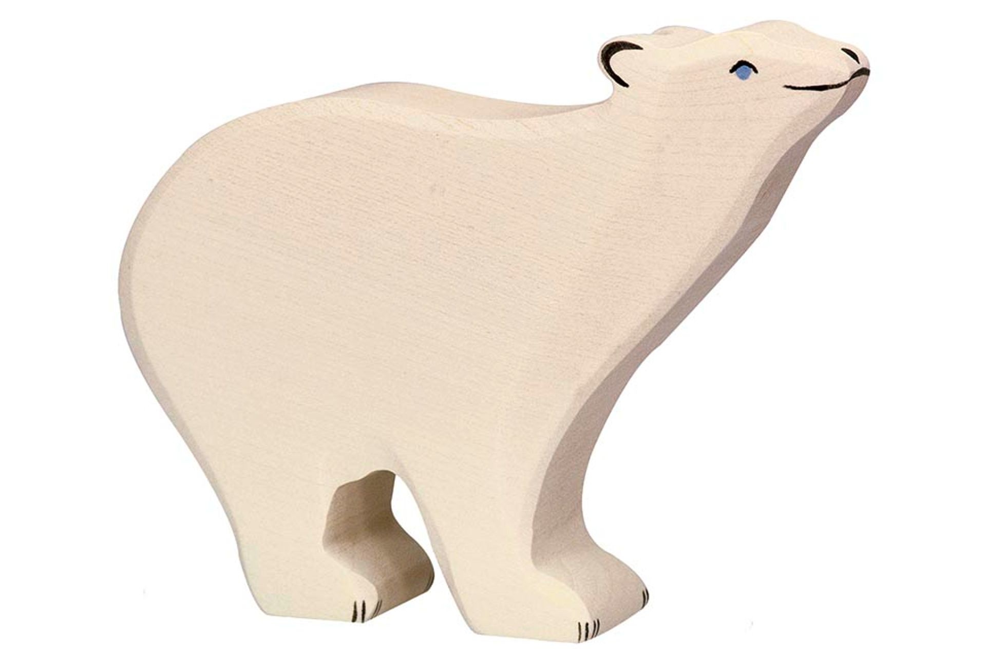 Holztiger Polar bear
