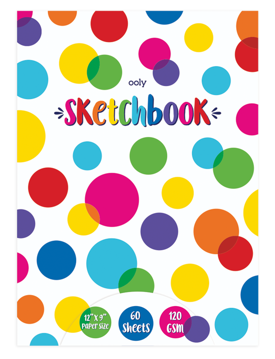 OOLY OOLY 12"x 9" Chunkies Sketchbook (60 pages)