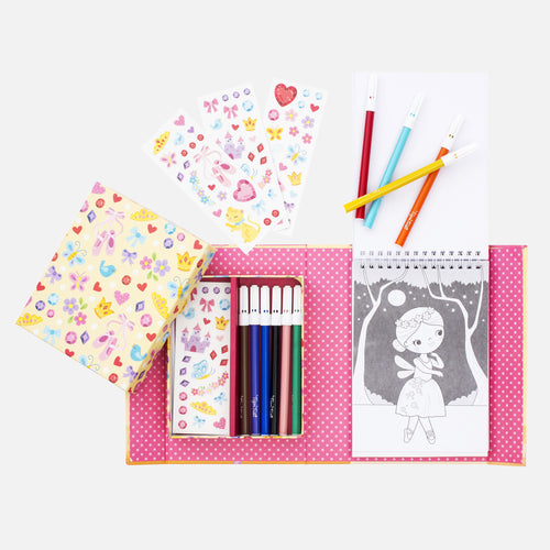 Tiger Tribe Ballet Colouring Set (3+)