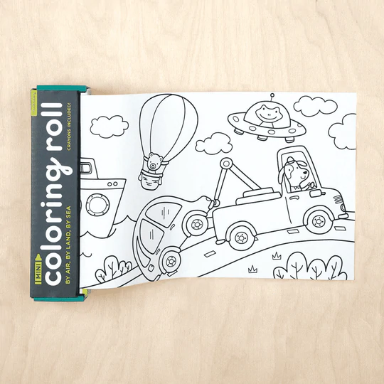 Mudpuppy mudpuppy Mini Coloring Roll (3+)