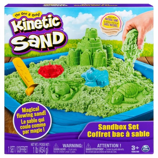 Kinetic Sand Sandbox Set (3+)
