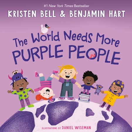 The World Needs More Purple People by Kristen Bell (ages 3-7)