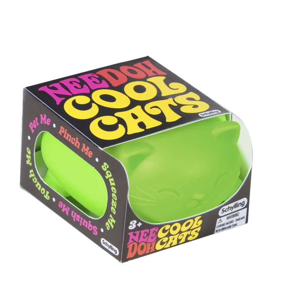 Schylling Cool Cats NeeDoh (3+)