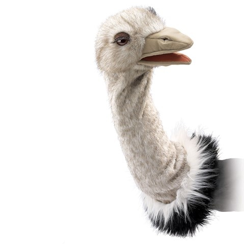 Folkmanis Ostrich Stage Puppet