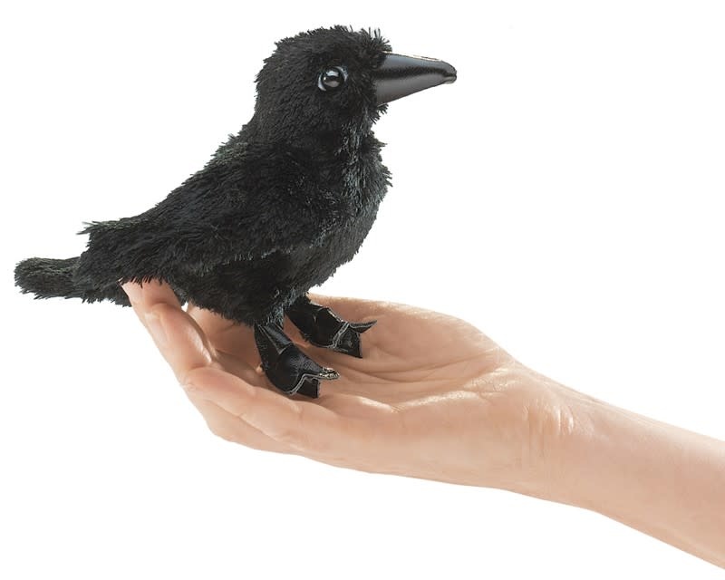 Folkmanis mini raven