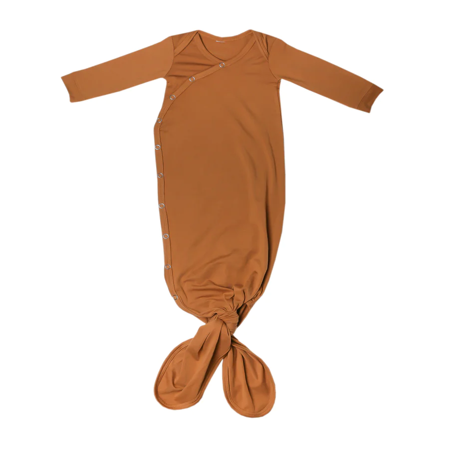 Copper Pearl Copper Pearl Knotted Kimono Gown (0-3 months)