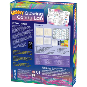 Thames & Kosmos Groovy Glowing Candy Lab (6+)
