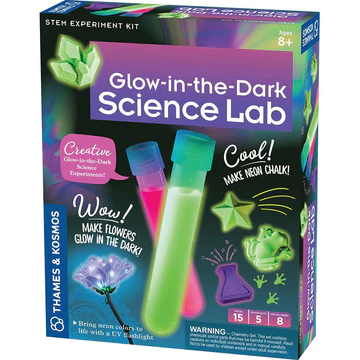 Thames & Kosmos Glow-in-the-dark Science Lab (8+)