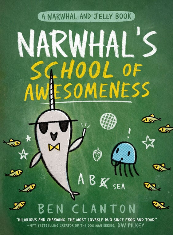 Narwhal and Jelly series by Ben Clanton (ages 6-9)