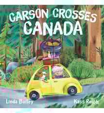 Carson Crosses Canada by Linda Bailey (ages 4-8)