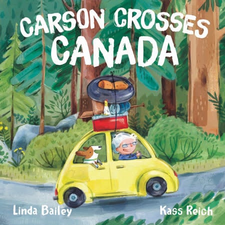 Carson Crosses Canada by Linda Bailey (ages 4-8)