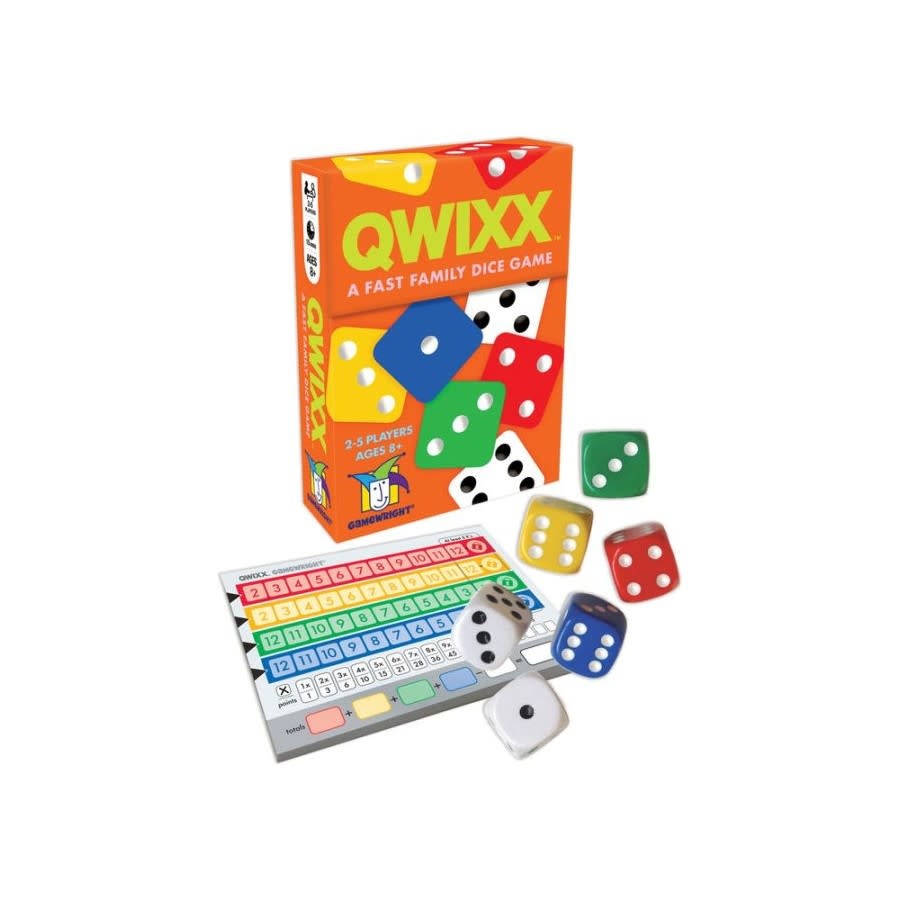 Gamewright Qwixx - Fast Family Dice Game (8+)