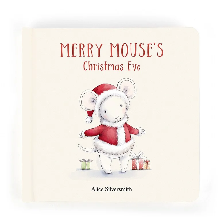 Jellycat Merry Mouse's Christmas Eve by Alice Silversmith (1+)