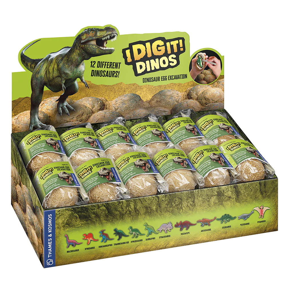 Thames & Kosmos I Dig It! Dino eggs (ages 5-9)