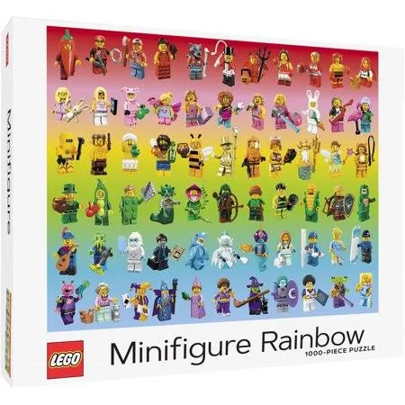 Chronicle Books Lego Minifigure Rainbow (1000 pcs)