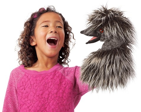 Folkmanis Emu Stage Puppet