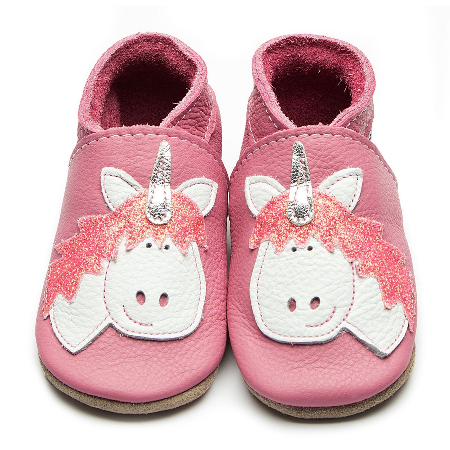 Inch Blue Soft-soled Baby Shoes