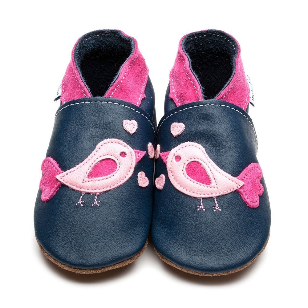 Inch Blue Soft-soled Baby Shoes