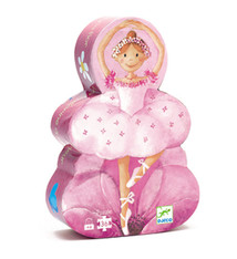 djeco Silhouette Puzzle (36 pcs) - Ballerina (4+)