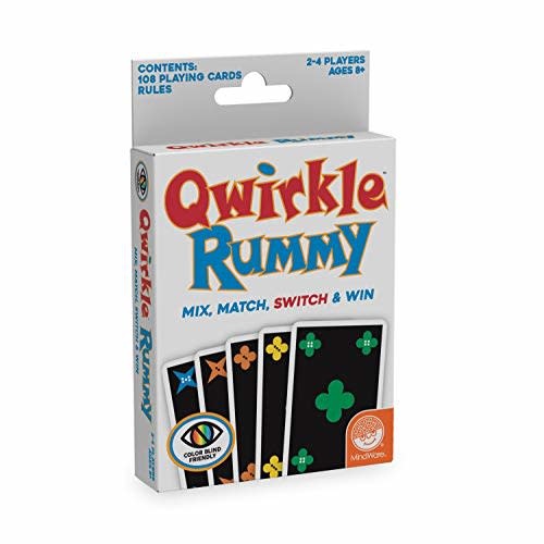 MindWare Qwirkle Rummy (8+) - Colour Blind Friendly version