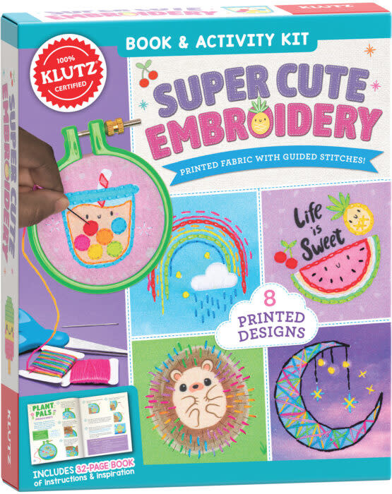 klutz Super Cute Embroidery (10+)