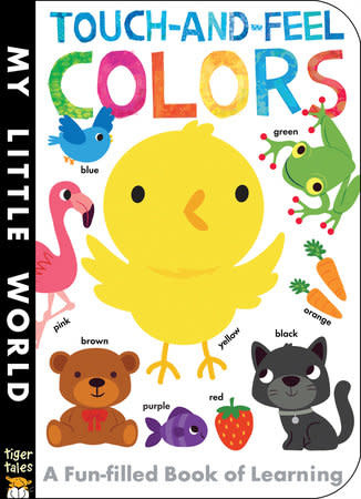 Touch-and-Feel Colors (ages 1-3)