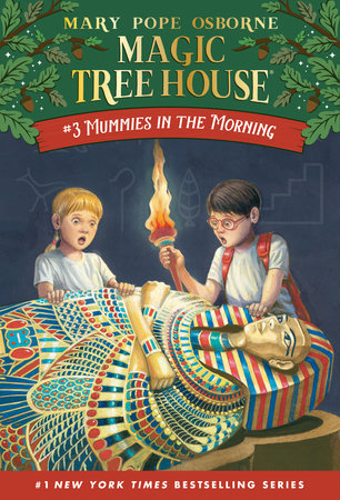 Magic Tree House by Mary Pope Osborne (ages 6-9)