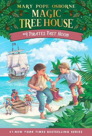 Magic Tree House by Mary Pope Osborne (ages 6-9)