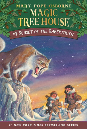 Magic Tree House by Mary Pope Osborne (ages 6-9)