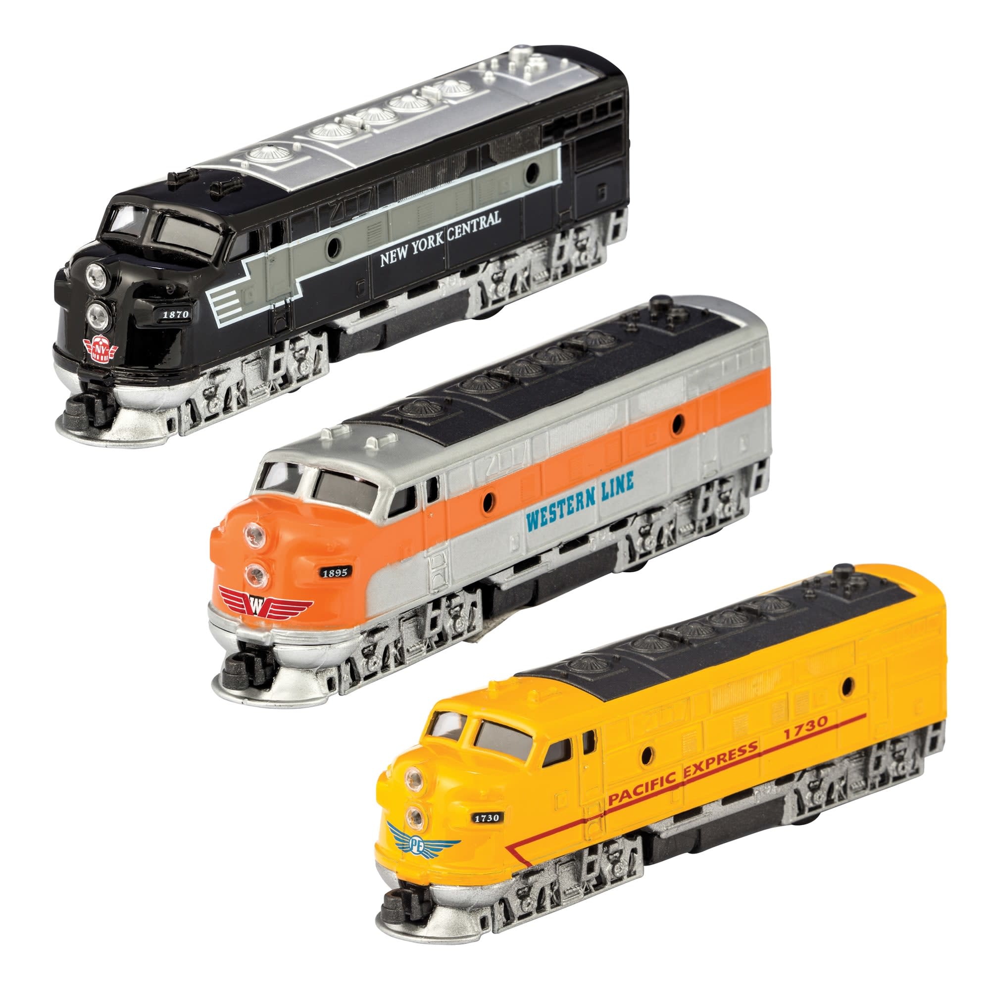 Die-cast Locomotive Train (3+)