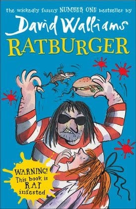 Harper Publishing Ratburger by David Walliams (ages 7-9)