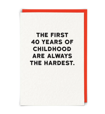 Redback Cards The First 40 Years of Childhood...