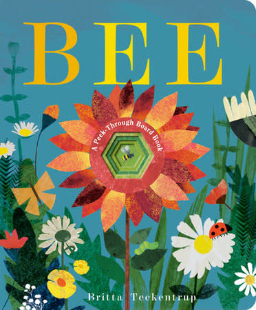 Bee: A Peek-Through Board Book by Britta Teckentrup (ages 0-3)