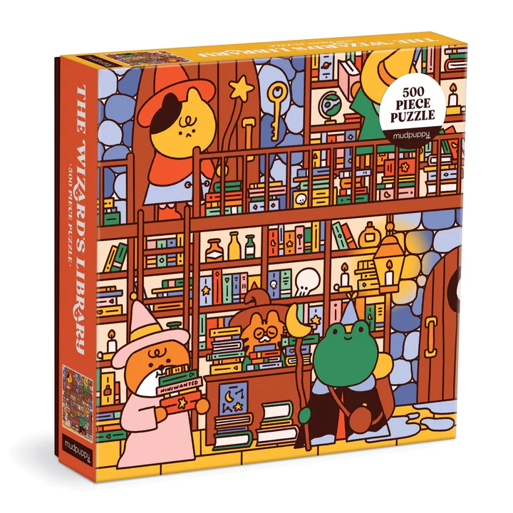 Mudpuppy mudpuppy The Wizard's Library (500 pc puzzle)