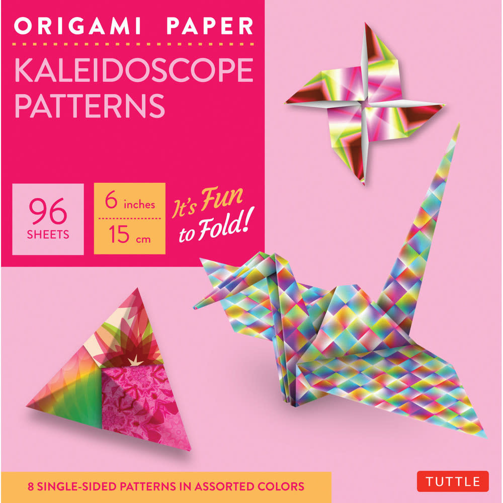 Origami Paper: Kaleidoscope (96 sheets) 8+