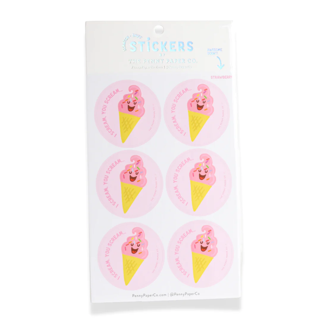 Penny Paper Co. Retro Scratch 'n Sniff Stickers