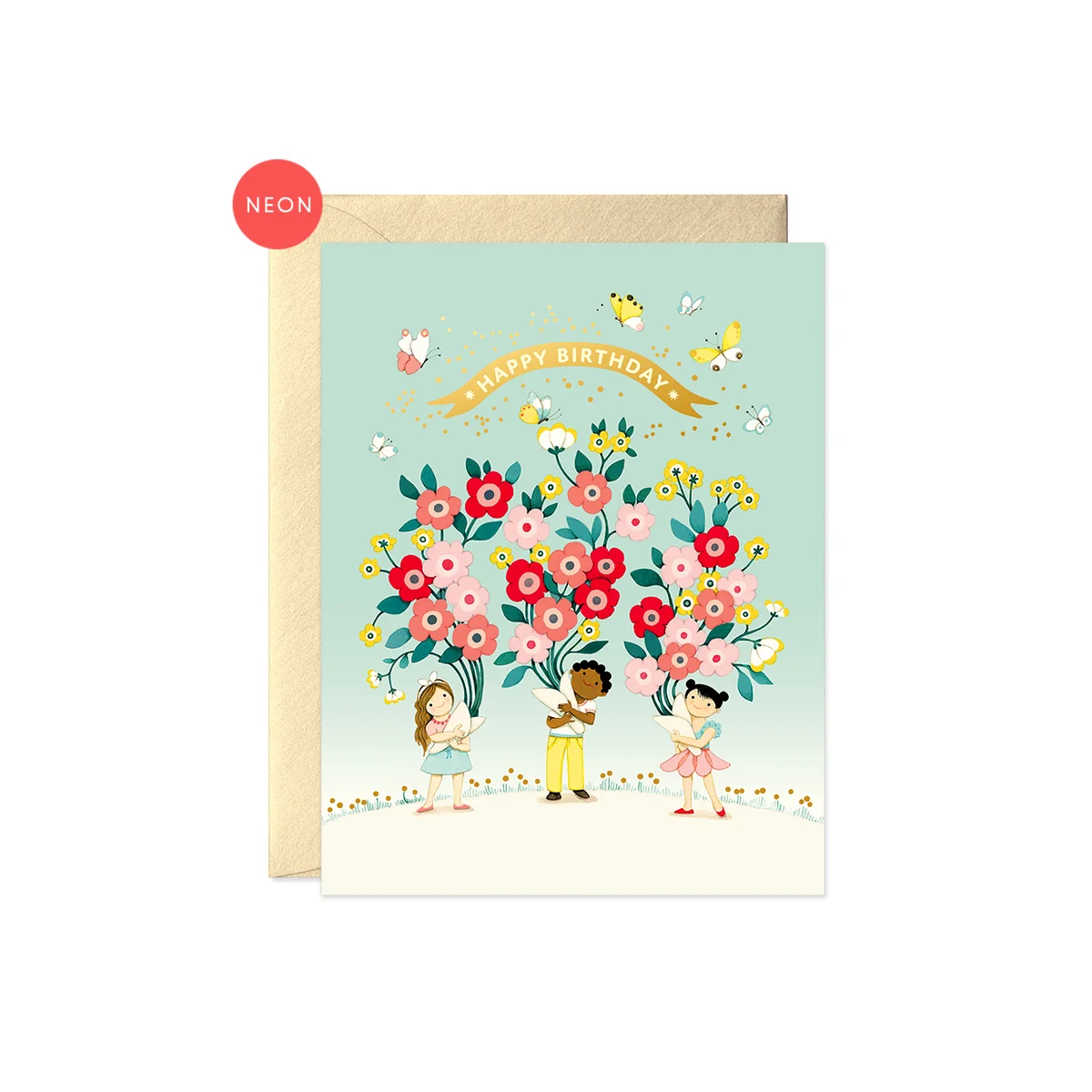 JooJoo Paper Happy Birthday  (kids bouquet)