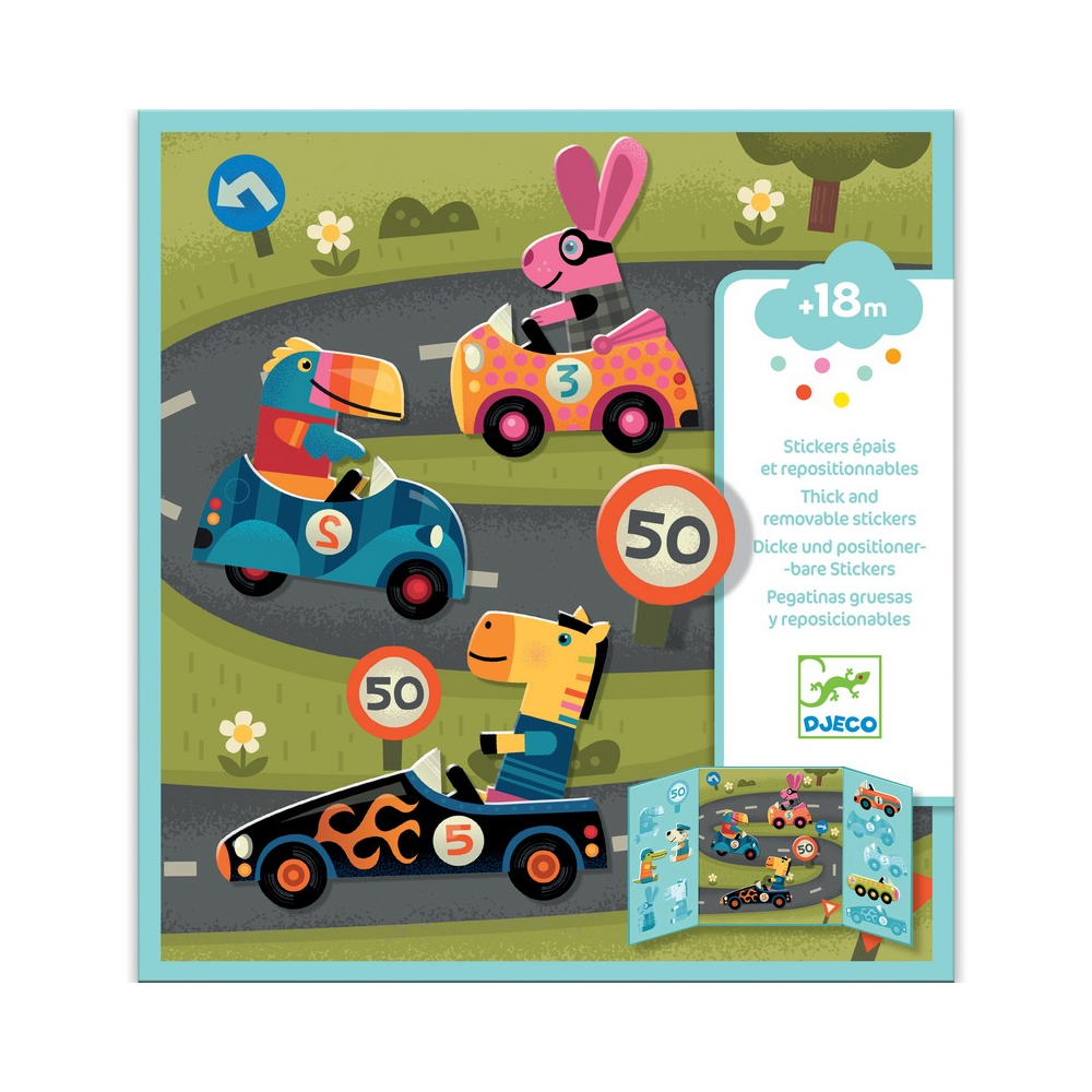 djeco djeco Reusable Stickers (18 mos+)