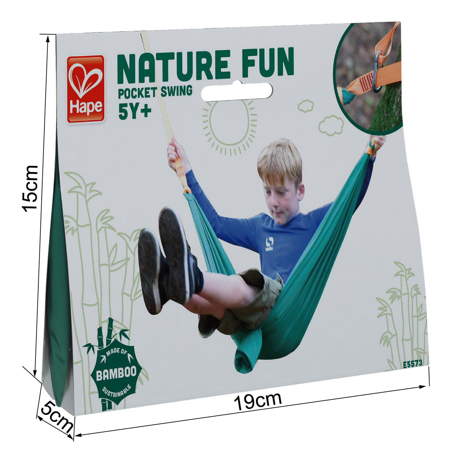 Hape Nature Fun Pocket Swing (5+)